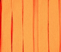Плоский шнур Cord L, оранжевый неон, 140 см арт.19711.22.140cm