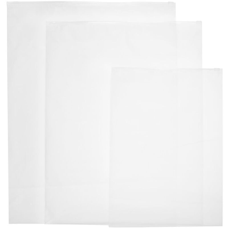 Пакет Zip Lock, M, белый арт.74162.60