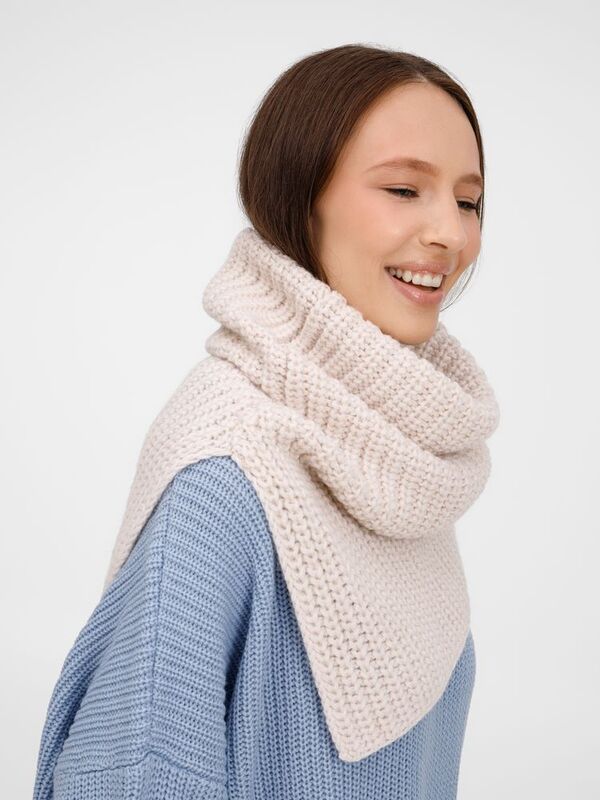 Снуд Softino, жемчужно-белый арт.17629.24