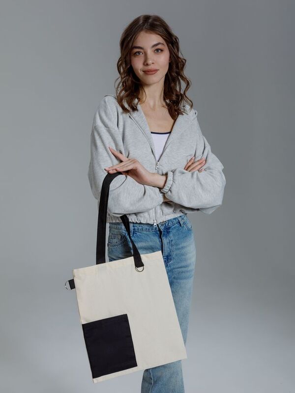 Шопер Onlook, неокрашенный с черным арт.17628.63