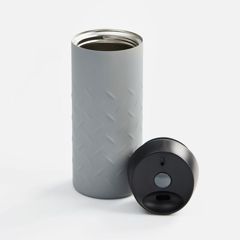 Термостакан Hard Work, серый арт.17286.10