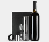 Винный набор Veritas, черный с серебристым арт.20429.10
