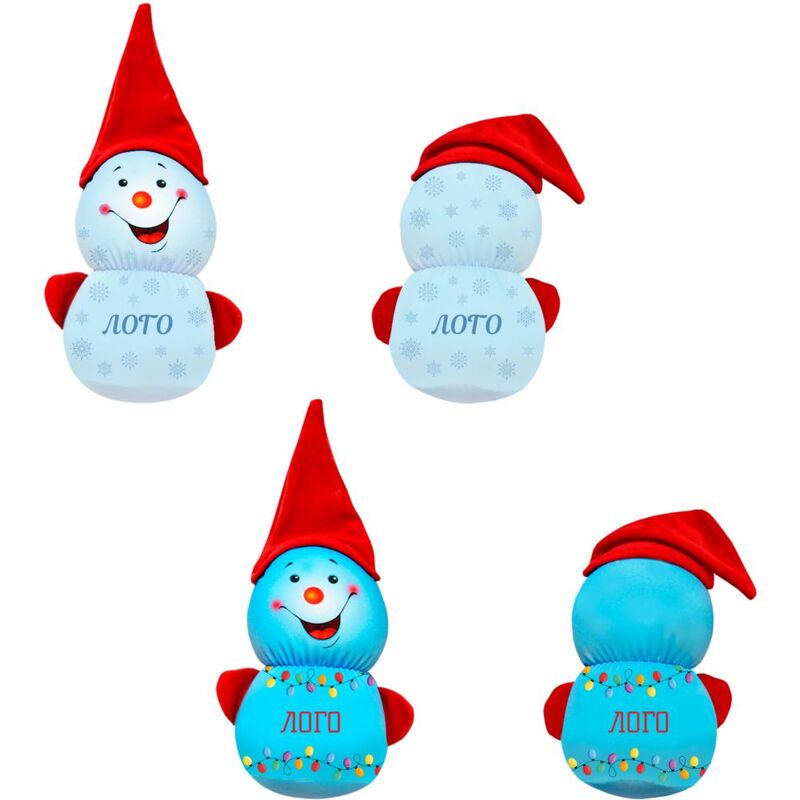 Подушка декоративная FrostyLove на заказ, снеговик арт.18515.01