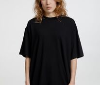 Футболка оверсайз унисекс Lavinia, черная арт.19416.30