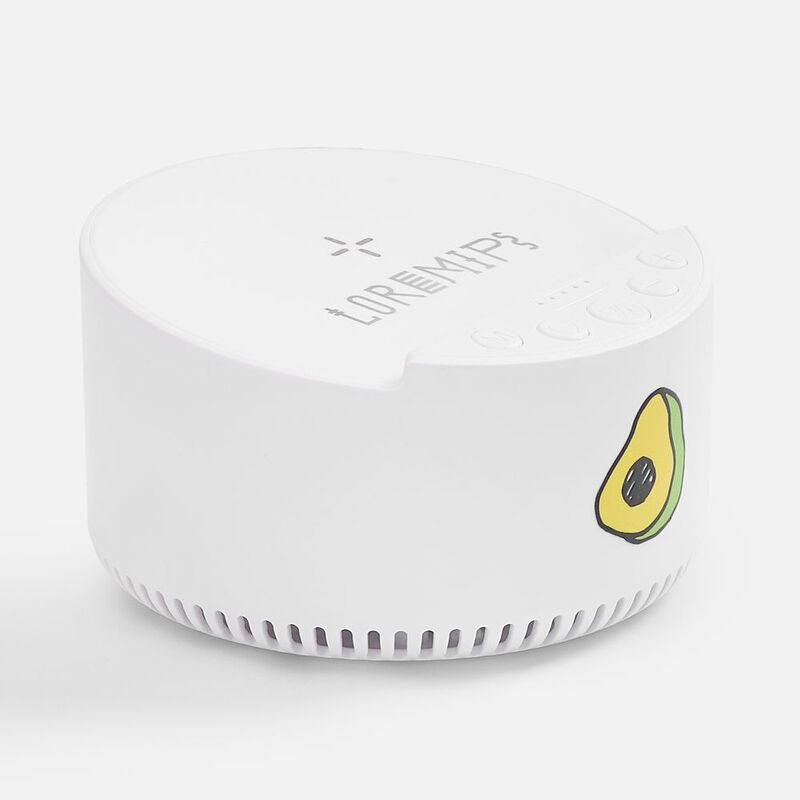 Bluetooth-колонка с беспроводной зарядкой relaxTime, белая арт.17359.60