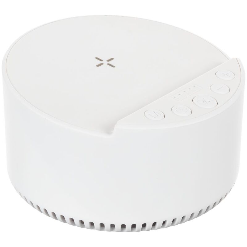 Bluetooth-колонка с беспроводной зарядкой relaxTime, белая арт.17359.60