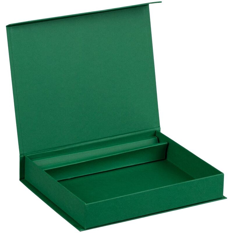 Коробка Duo под ежедневник и ручку, зеленая арт.1639.90