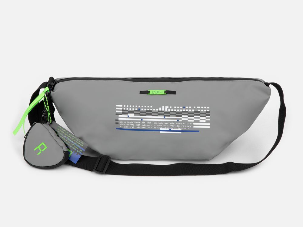 Сумка через плечо Altro, серая арт.17294.10