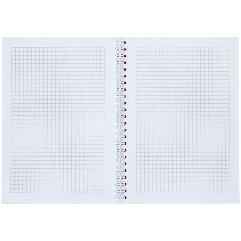 Блокнот Salvador в клетку, красный арт.26068.50