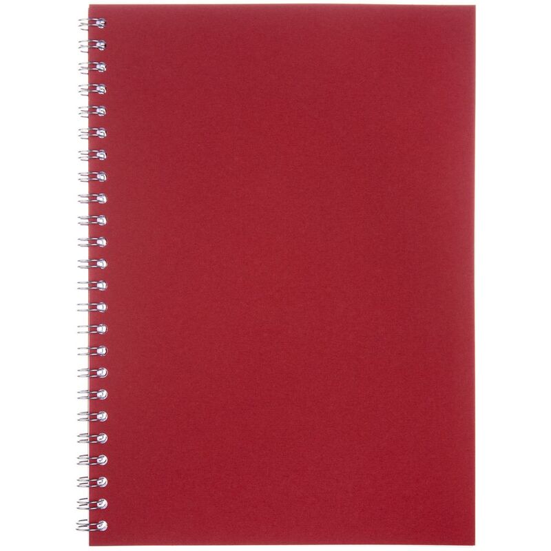 Блокнот Salvador в клетку, красный арт.26068.50