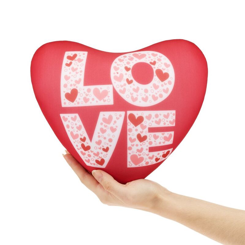 Подушка декоративная FrostyLove на заказ, сердце арт.18515.02