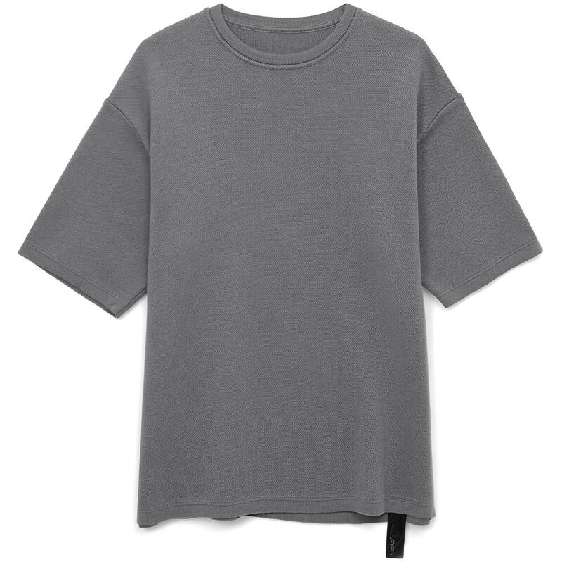 Джемпер с коротким рукавом Siluetti Volumica, серый арт.20573.10