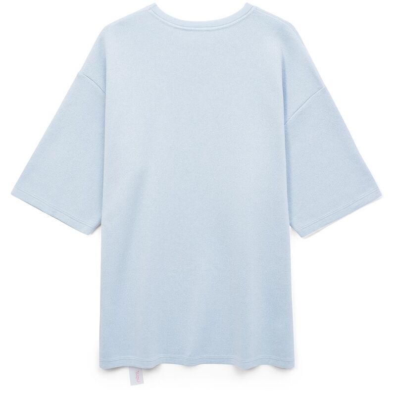 Джемпер с коротким рукавом Siluetti Volumica, светло-голубой арт.20573.17