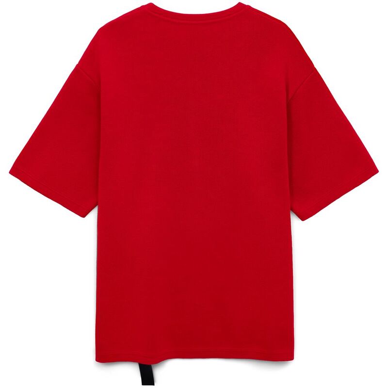 Джемпер с коротким рукавом Siluetti Volumica, красный арт.20573.50