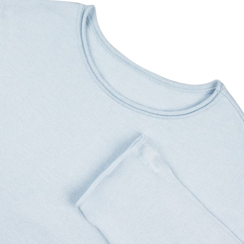 Лонгслив унисекс Siluetti Fuori, светло-голубой арт.20574.17