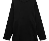 Лонгслив унисекс Siluetti Fuori, черный арт.20574.30