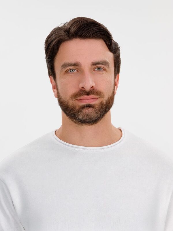 Лонгслив унисекс Siluetti Fuori, молочно-белый арт.20574.60