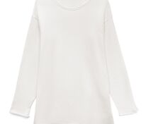 Лонгслив унисекс Siluetti Fuori, молочно-белый арт.20574.60