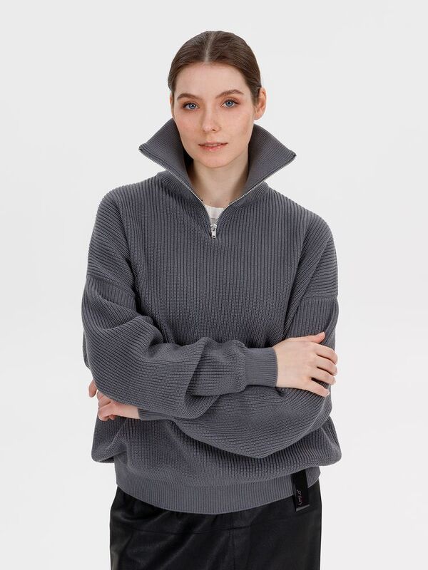 Джемпер Siluetti Birne, серый арт.20575.10