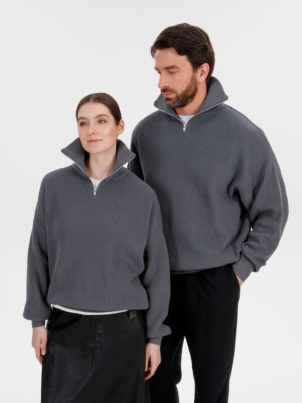 Джемпер Siluetti Birne, серый арт.20575.10