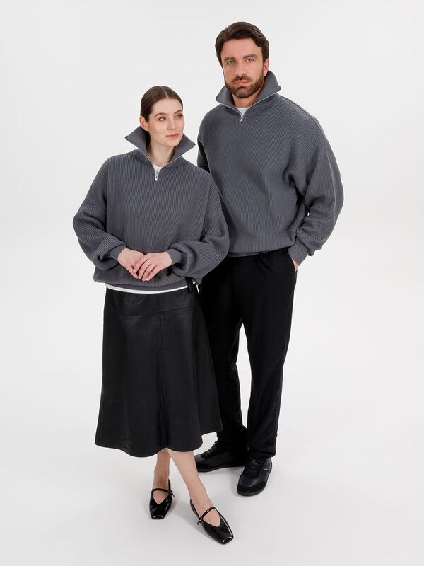 Джемпер Siluetti Birne, серый арт.20575.10