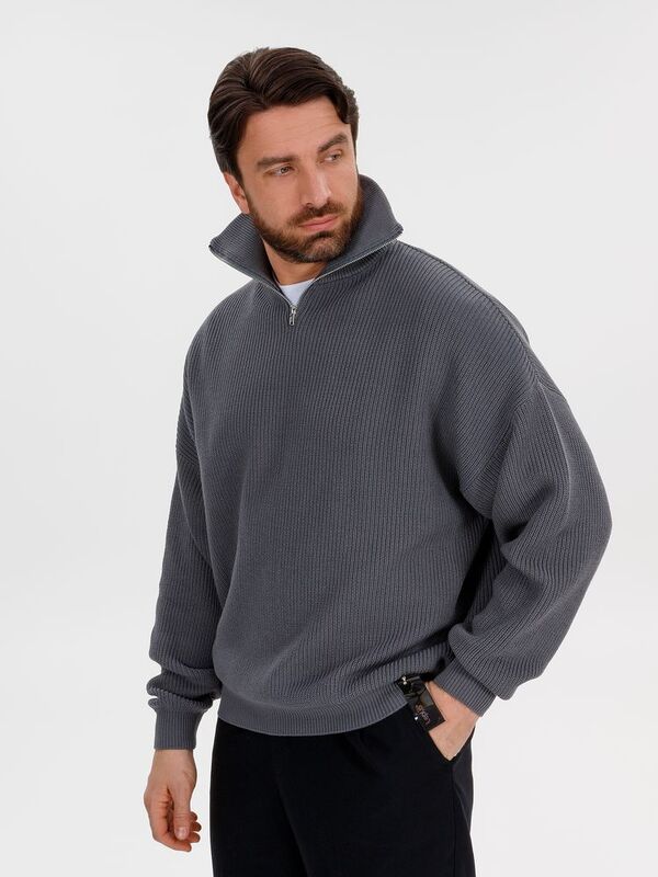 Джемпер Siluetti Birne, серый арт.20575.10