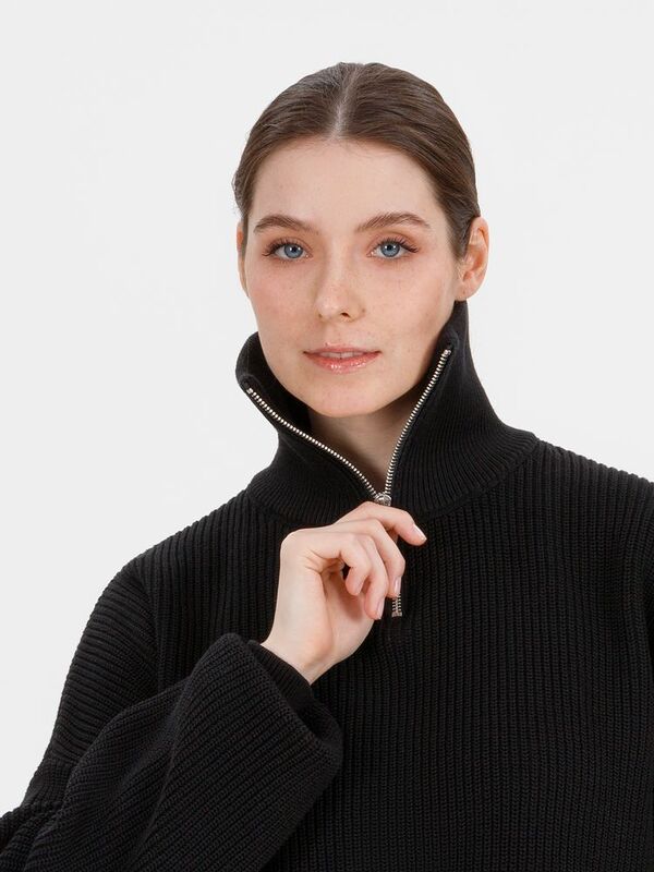 Джемпер Siluetti Birne, черный арт.20575.30