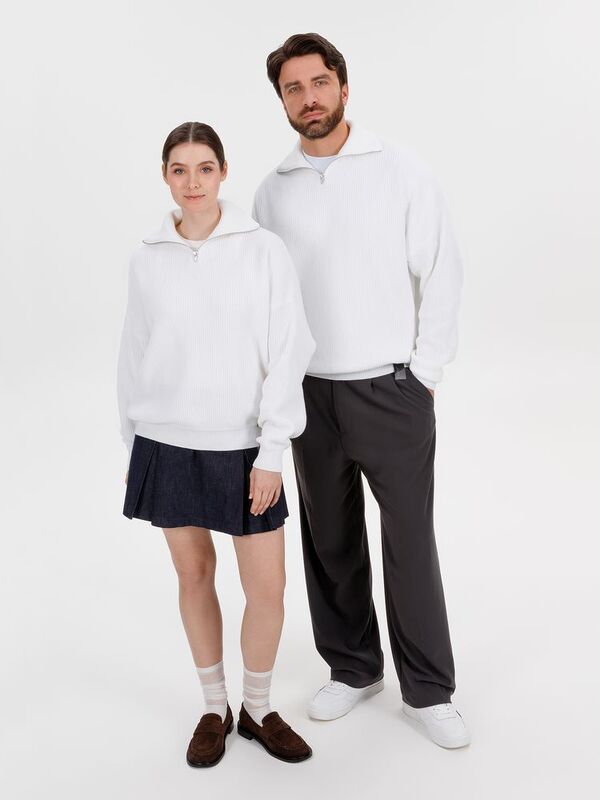 Джемпер Siluetti Birne, молочно-белый арт.20575.60