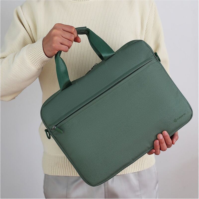 Сумка для ноутбука L214, зеленая арт.17453.90