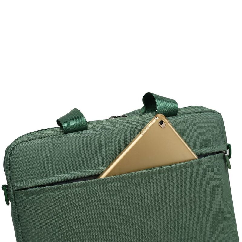 Сумка для ноутбука L214, зеленая арт.17453.90