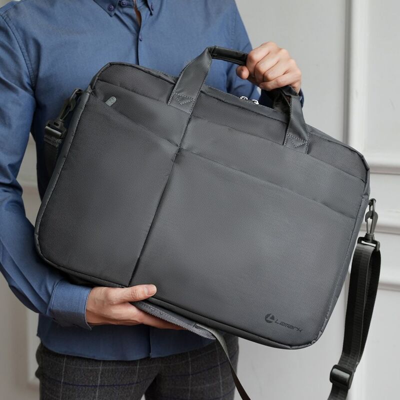 Сумка для ноутбука L247, темно-серая арт.17463.11