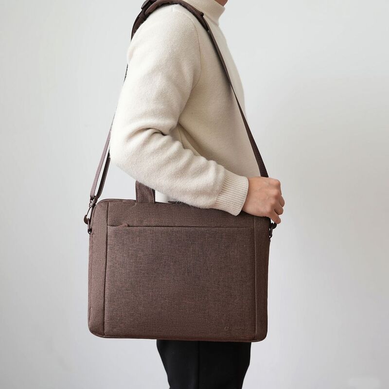 Сумка для ноутбука L225, коричневая арт.17457.59