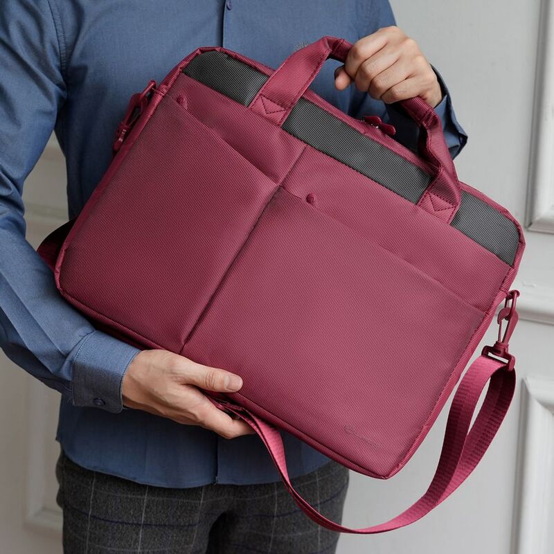 Сумка для ноутбука L245, бордовая арт.17462.55