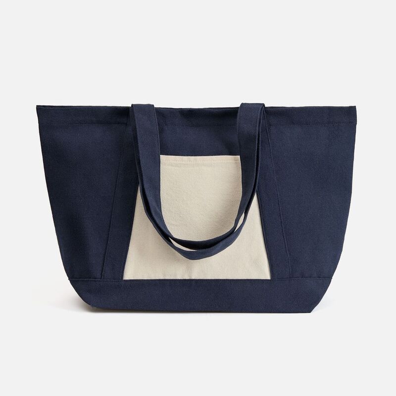 Шопер Shophop, синий с неокрашенным арт.17296.40