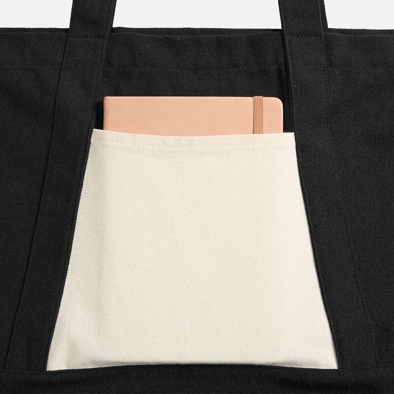 Шопер Shophop, черный с неокрашенным арт.17296.30