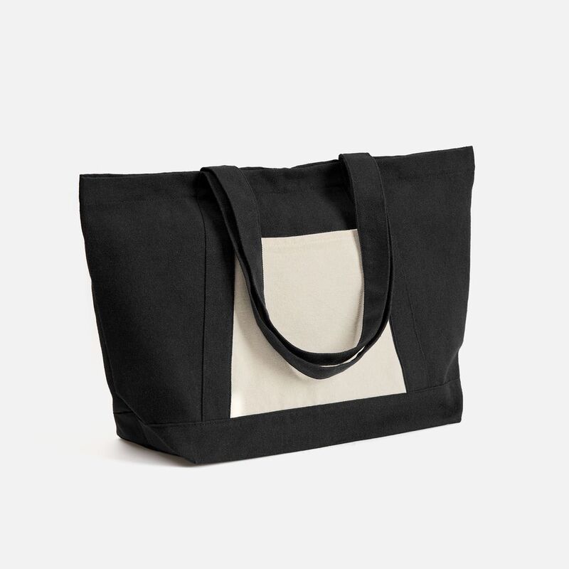 Шопер Shophop, черный с неокрашенным арт.17296.30