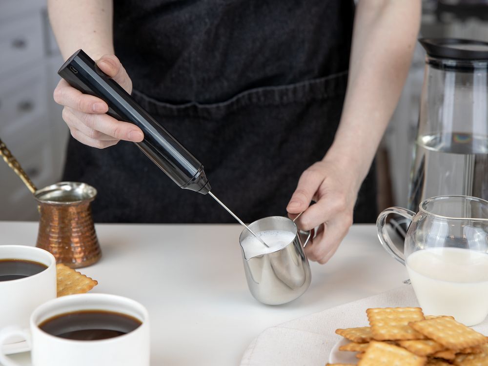 Беспроводной вспениватель молока Cuptavia, черный арт.17599.30