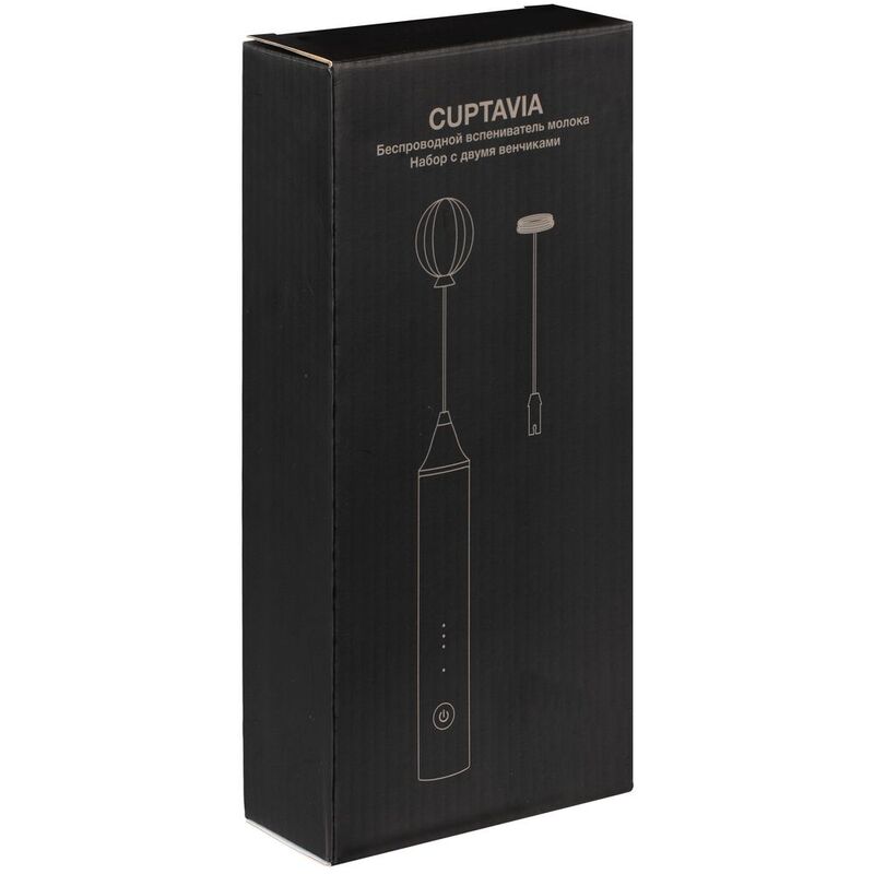 Беспроводной вспениватель молока Cuptavia, черный арт.17599.30