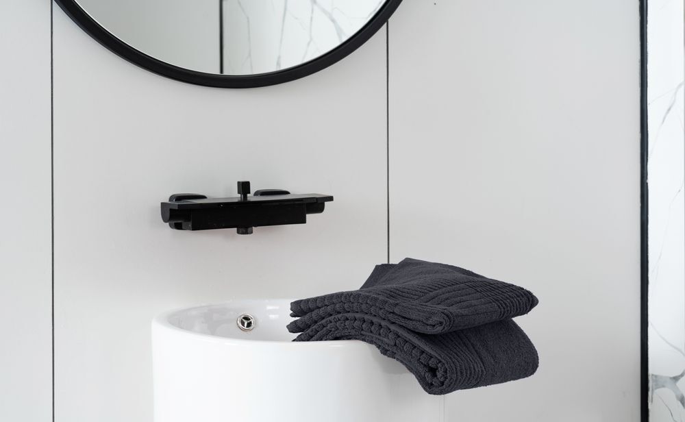 Полотенце Farbe, большое, темно-серое арт.20008.31