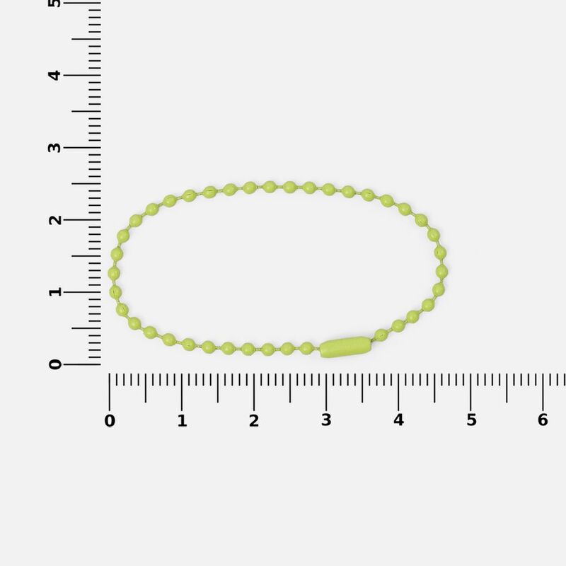 Цепочка для крепления Sharic, желтый неон арт.17390.89