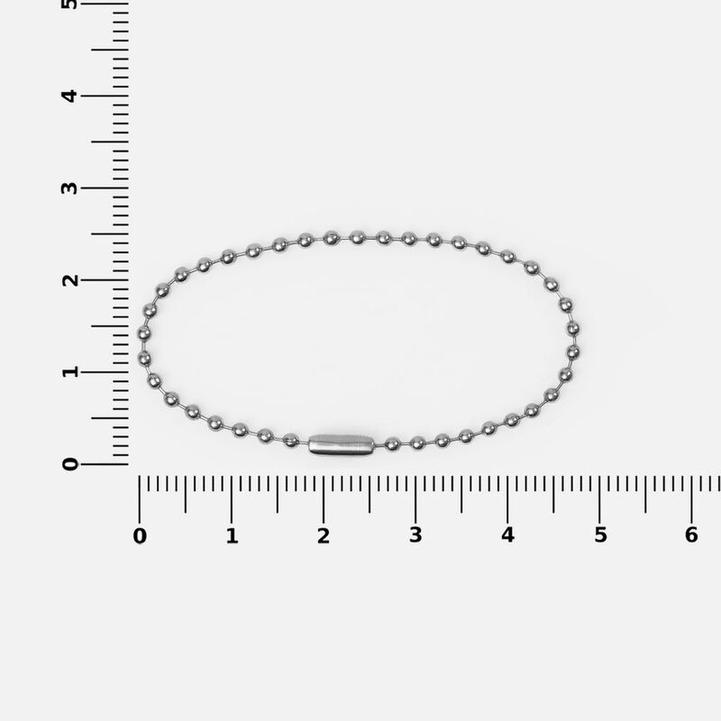 Цепочка для крепления Sharic, серебристая арт.17390.10