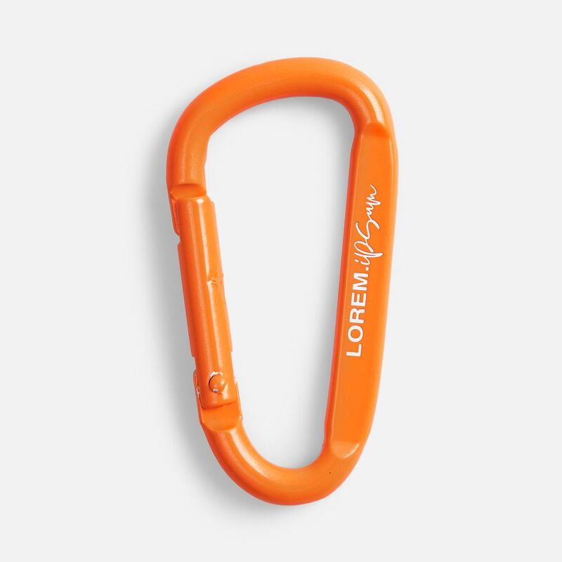 Карабин Raby, оранжевый неон арт.17391.22