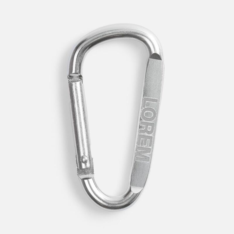 Карабин Raby, серебристый арт.17391.10