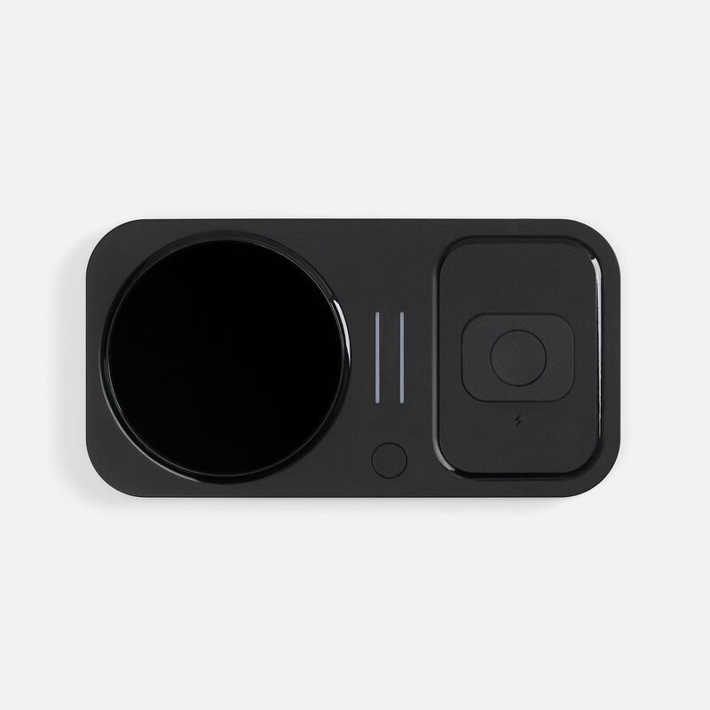 Беспроводное зарядное устройство с подогревом кружки Hot Task, черное арт.17369.30