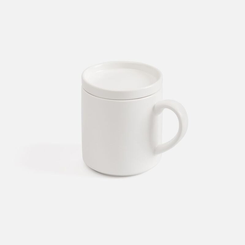 Беспроводное зарядное устройство с подогревом кружки Hot Task, белое арт.17369.60