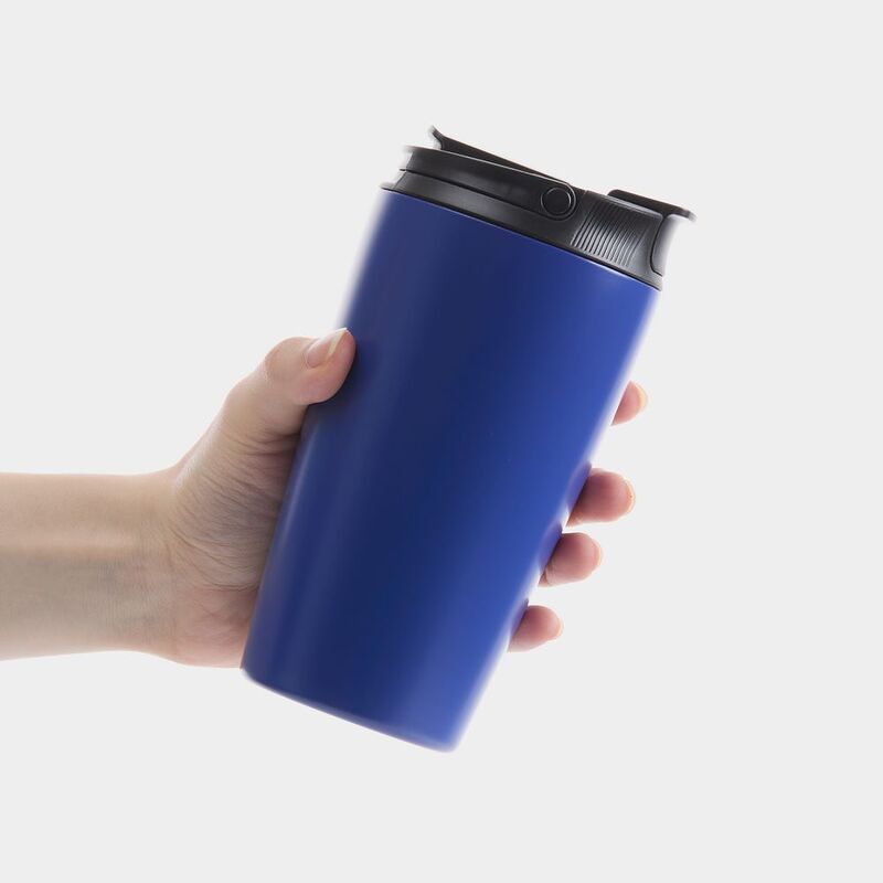 Термостакан с двумя поильниками Duetta, синий арт.17366.40