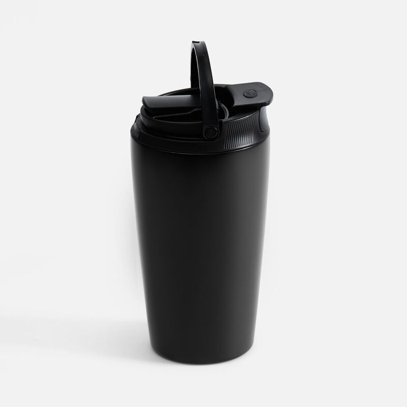 Термостакан с двумя поильниками Duetta, черный арт.17366.30