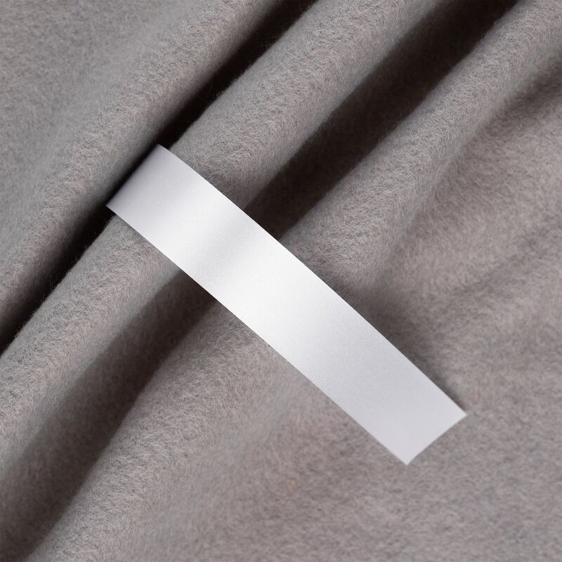 Лента сатиновая Satin 20 S, белая, 40 см арт.18700.60.40cm