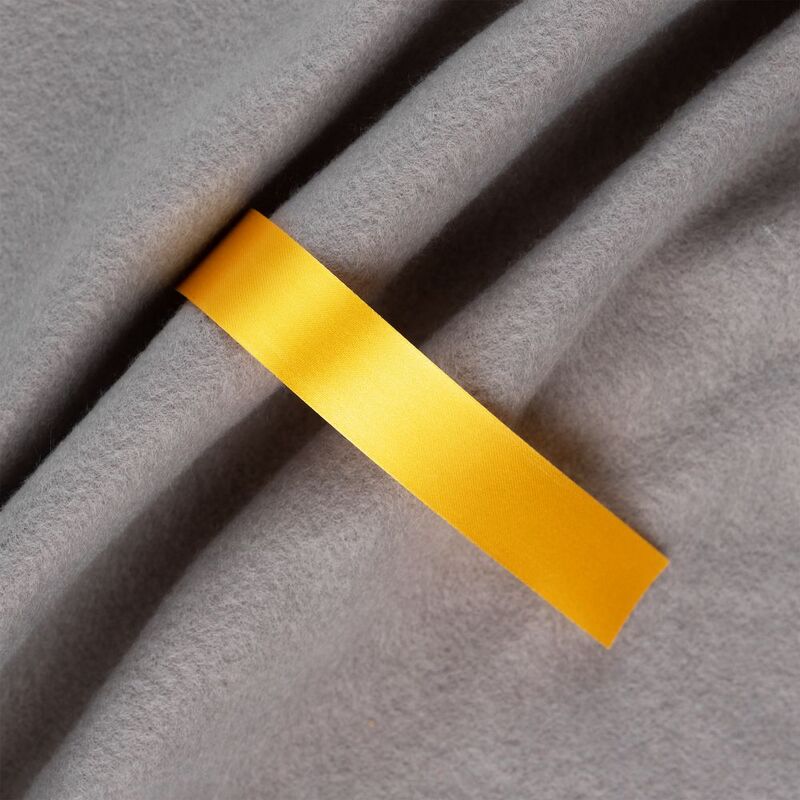 Лента сатиновая Satin 20 S, желтая, 20 см арт.18700.80.20cm