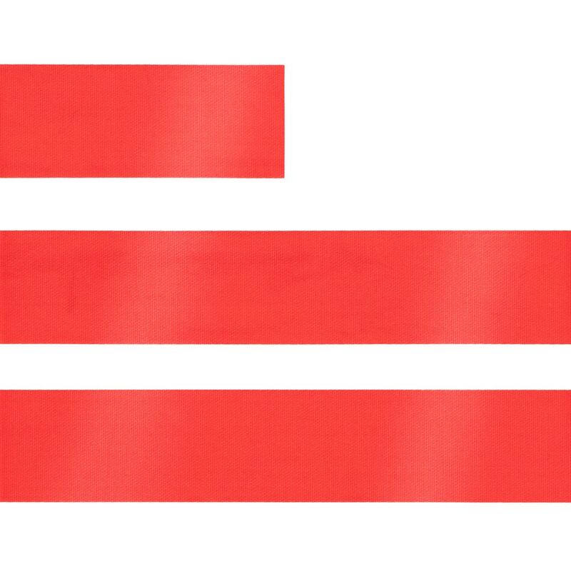 Лента сатиновая Satin 20 S, красная, 20 см арт.18700.50.20cm